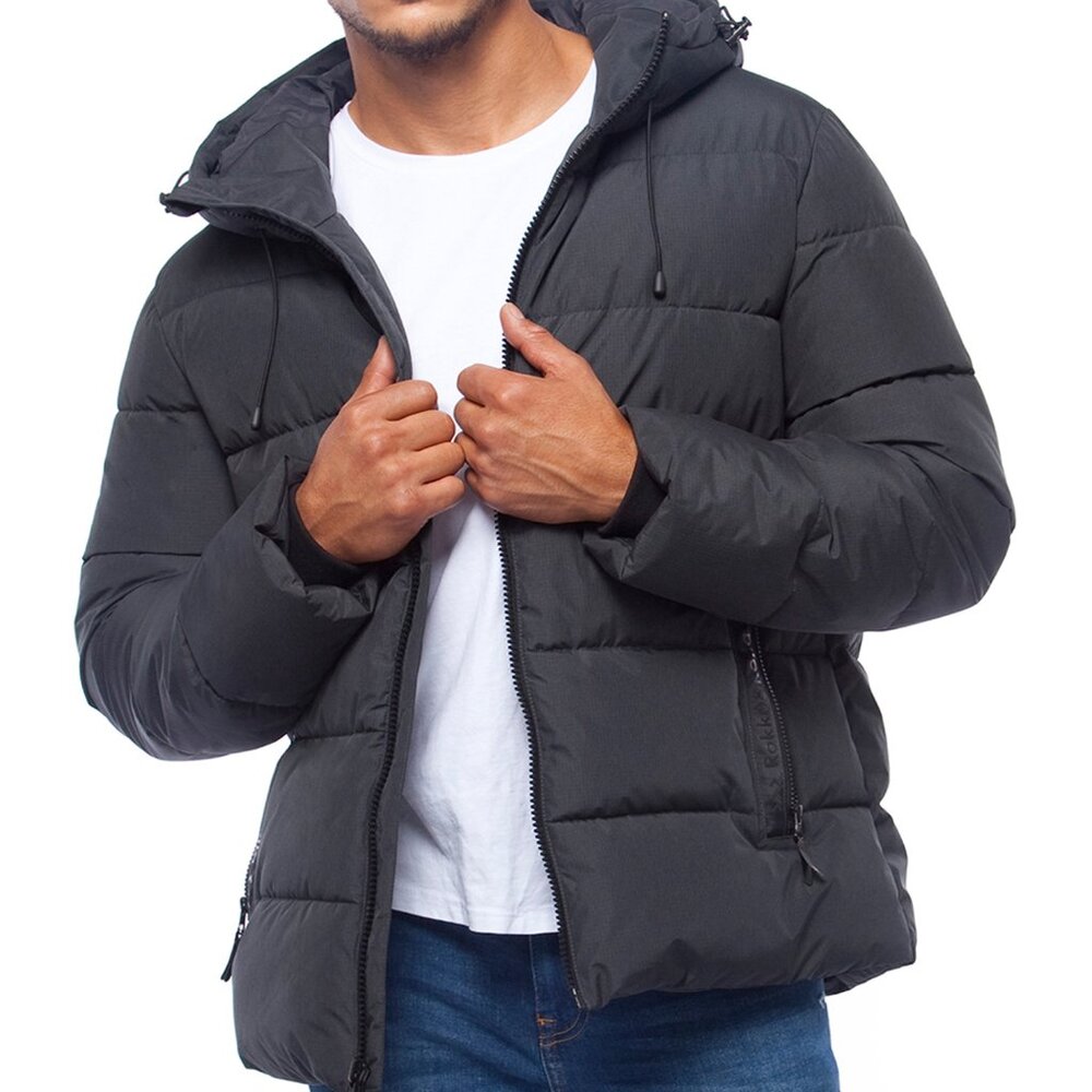 Men's Heavy Winter Coat Thermal Heat Puffer Jacket